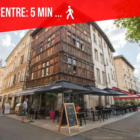 Macon - Gare - Centre Ville - Parking - Cosy - Wifi Exterior photo