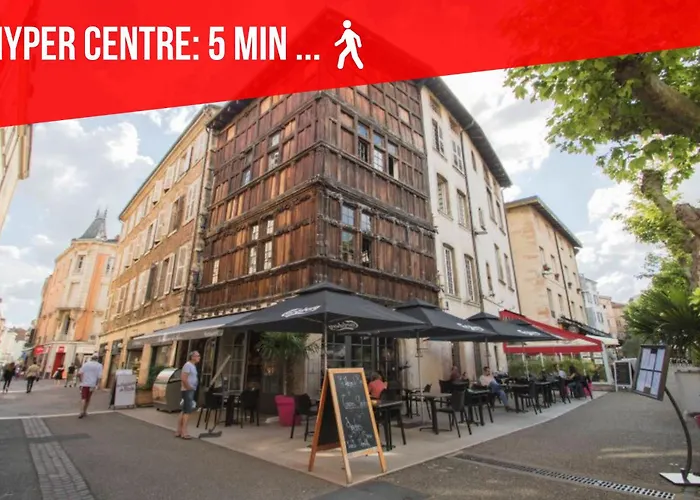 Macon - Gare - Centre Ville - Parking - Cosy - Wifi